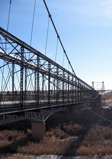 Cameron, AZ Suspension Bridge 1662a