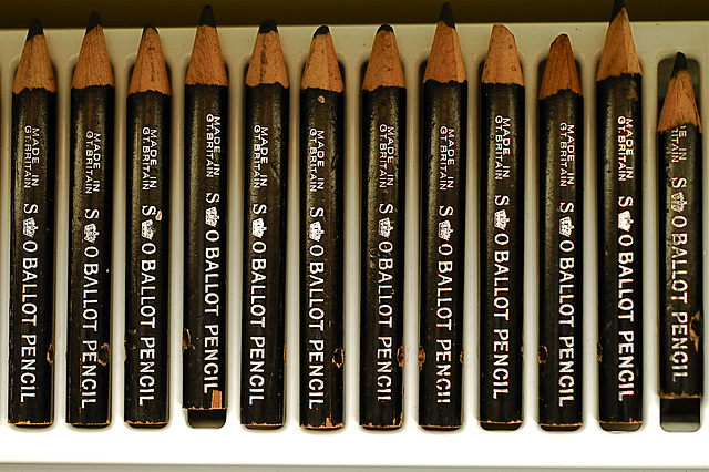 One Dozen Ballot Pencils