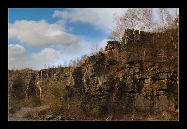 Quarry face