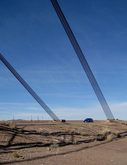 Cameron, AZ Suspension Bridge 1664a