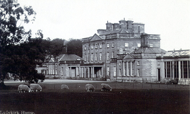 Ladykirk House. Borders (Demolished)