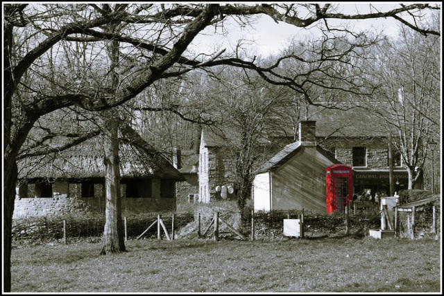 telephone box