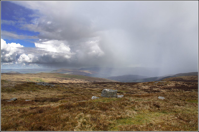 Rain heading my way