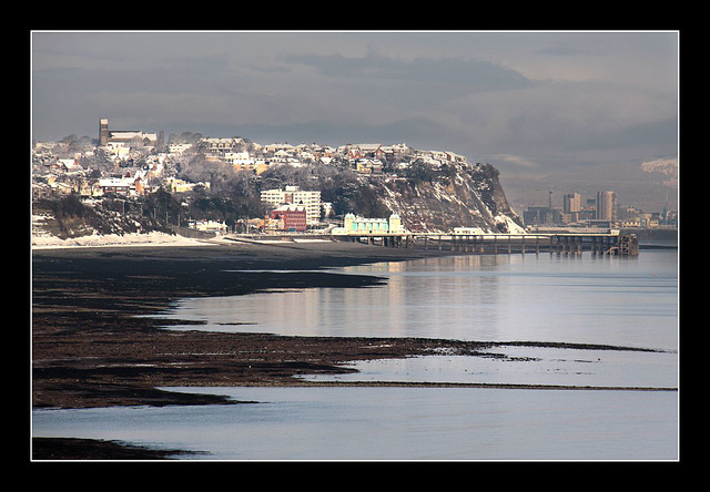 Snowy headland