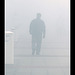 Man in the fog