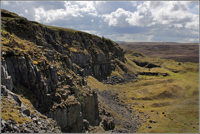 Quarry face