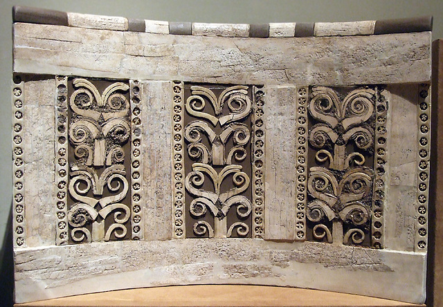 Ivory Chair Back with a Tree Pattern in the Metropolitan Museum of Art, August 2007