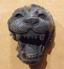 Ivory Head of a Roaring Lion in the Metropolitan Museum of Art, November 2010