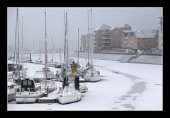 The frozen river