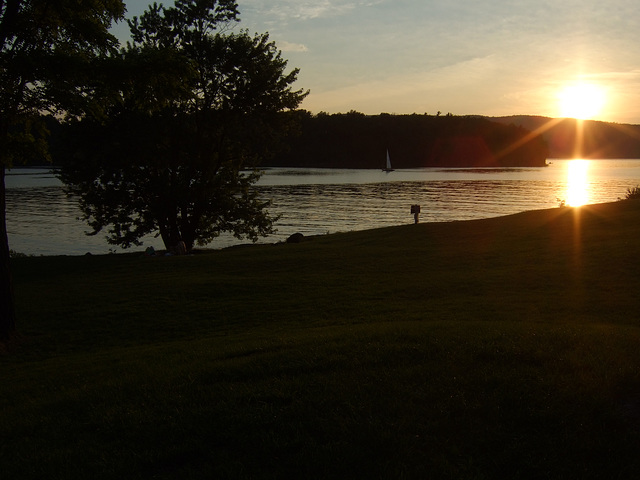 Evening, Lake Champlain