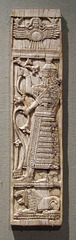 Ivory Chairback Panel with a Warrior Holding Lotuses in the Metropolitan Museum of Art, July 2010 Ivory Chairback Panel with a Warrior Holding Lotuses in the Metropolitan Museum of Art, July 2010