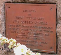 Bisbee copper miner monument 3139a