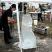 ice carving in July
