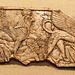 Assyrian Ivory Plaque with Two Sphinxes Each Trampling a Fallen Asiatic in the Metropolitan Museum of Art, August 2008