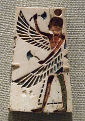 Winged Youth on a Plaque Originally Inlaid with Colored Glass in the Metropolitan Museum of Art, August 2008