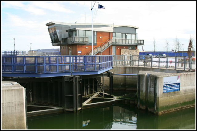 Marina Office and Lock