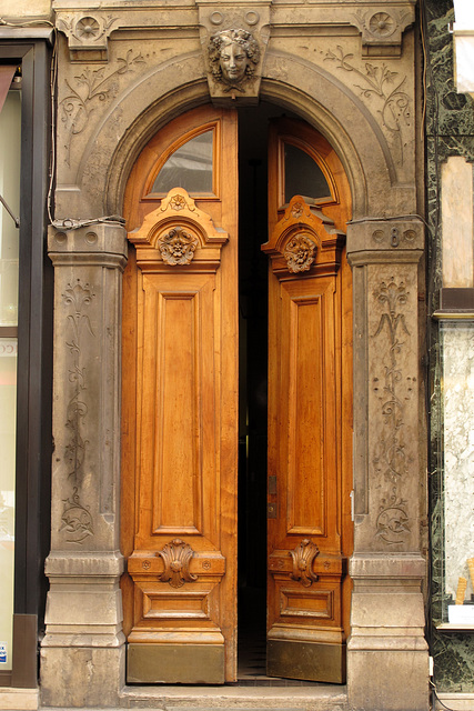 Dans Lyon (quartier de la Presqu'Ile) (Rhône, France, Europe)