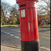 Oxford's leaning post box