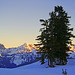 Sunrise in the North Cascades