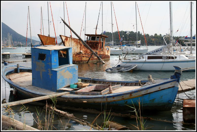 old fishing boat