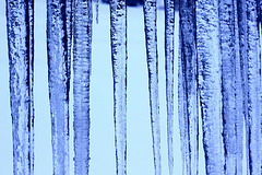 Icicles In Blue