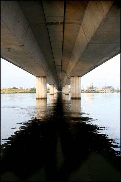 under the bridge