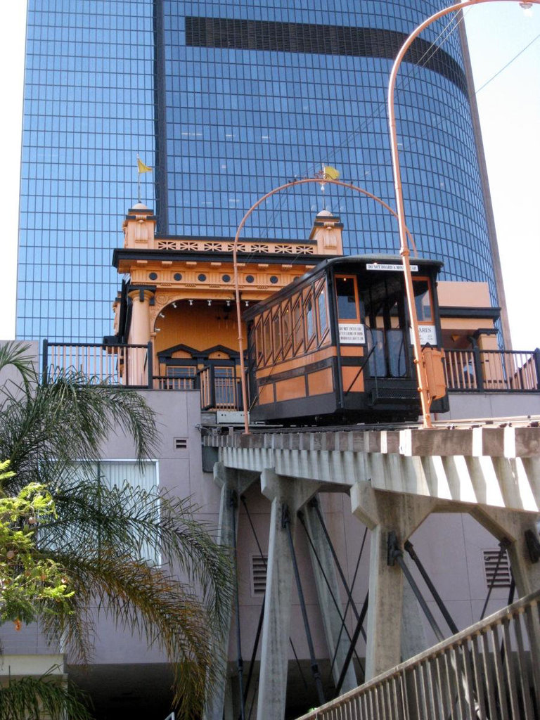 Downtown LA: Angels Flight funicular 3354a