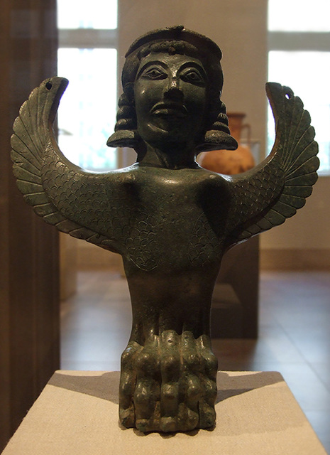 Bronze Foot in the Form of a Sphinx in the Metropolitan Museum of Art, July 2007