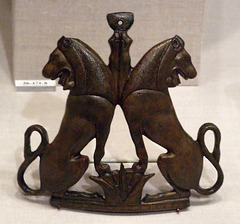 Bronze Applique in the Metropolitan Museum of Art, Oct. 2007