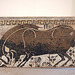 Detail of a Terracotta Sarcophagus Rim in the Metropolitan Museum of Art, July 2007