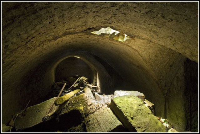 beneath the house