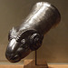 Vessel Terminating in the Head of a Ram in the Metropolitan Museum of Art, November 2010