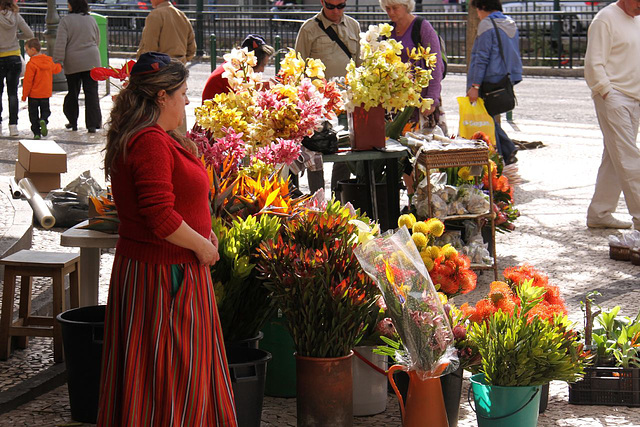 The flower seller