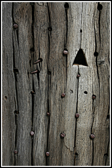 wooden door