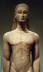 The New York Kouros at the Metropolitan Museum of Art, Nov. 2006