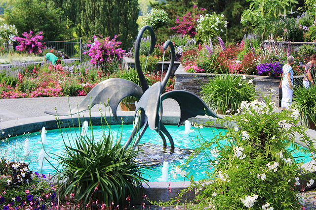 Brunnen auf der Insel Mainau