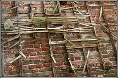 lath and plaster(once)