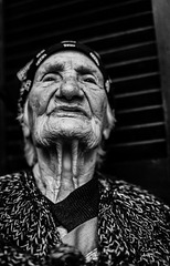 Old corsica woman