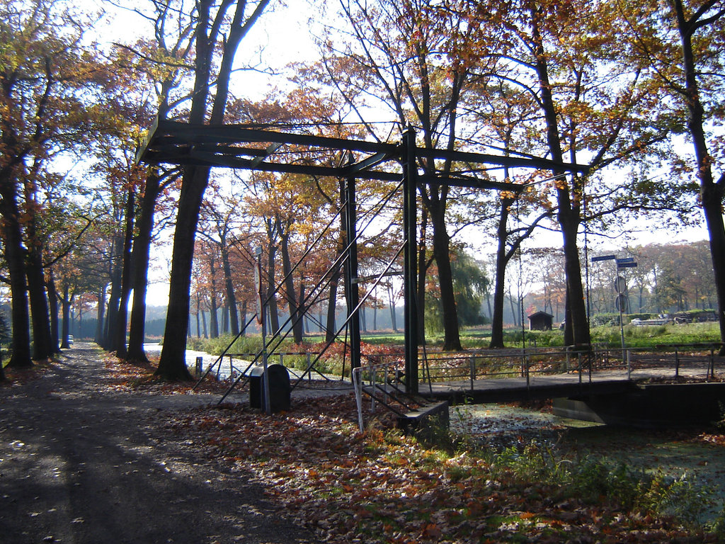 Nederland - Griendtsveen, ophaalbrug Ericaweg