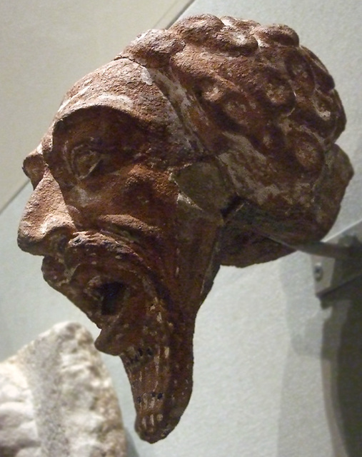 Spout in the Form of a Man's Head in the Metropolitan Museum of Art, August 2008