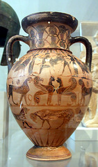 Terracotta Neck Amphora by the Prometheus Painter in the Metropolitan Museum of Art, Oct. 2007