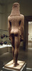 The New York Kouros From the Back at the Metropolitan Museum of Art, Nov. 2006