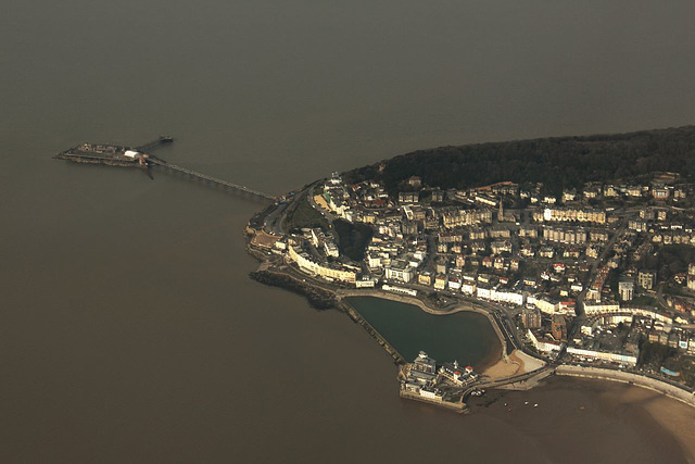 Birnbeck Pier and Weston-super-Mare