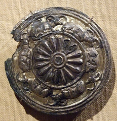 Roundel with a Rosette and Recumbant Horned Animals in the Metropolitan Museum of Art, September 2010