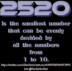 The magical 2520