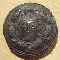 Roundel with the Head of a Hero in the Metropolitan Museum of Art, May 2011