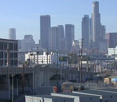 LA River: Downtown LA, from 7th Street Bridge