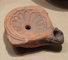 Nabatean Lamp from Petra in the Metropolitan Museum of Art, November 2010