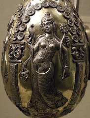 Detail of an Ewer with Dancing Females Within Arcades in the Metropolitan Museum of Art, February 2008