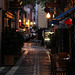 Funchal streets at dusk